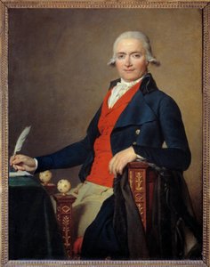 Porträt von Minister Gaspard Meyer (1749-1799) von Jacques Louis David