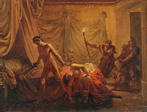 Der Tod von Cleonice von Jacques Louis David