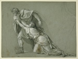 Die Abreise von Marcus Attilius Regulus nach Karthago von Jacques Louis David