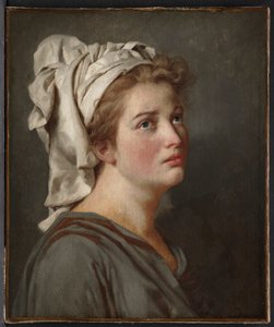 Junge Frau mit Turban, um 1780 von Jacques Louis David