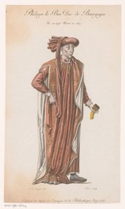 Porträt von Philipp dem Guten von Jacques Louis Perée
