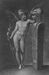 Der Geist der Freiheit errichtet das Reich der Weisheit auf Erden, nach 1791