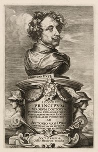 Titelseite aus der "Ikonographie" von Jacques Neeffs