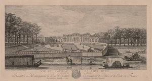 Das Schloss von Saint Ouen von Jacques Rigaud
