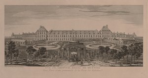 Das königliche Krankenhaus von Bicestre von Jacques Rigaud