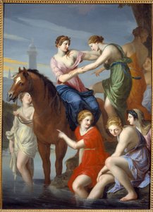 Antikes Rom: „Clelia überquert den Tiber“ von Jacques Stella