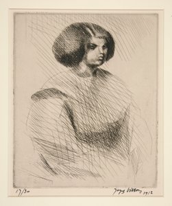 Die kleine Mulattin von Jacques Villon