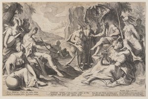 Das Urteil des Midas von Jacques de Gheyn II
