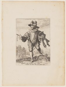 Probst, aus Offiziere und Soldaten der Leibgarde von Kaiser Rudolf II von Jacques de Gheyn II