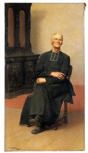 Porträt eines alten Priesters von Jacques de Lalaing