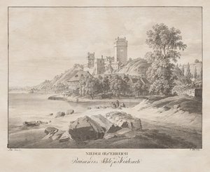 Niederösterreich, Ruinen des Schlosses Weideneck