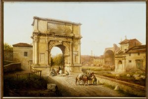 Rom, Titusbogen von Jakob Alt