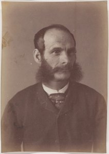 Porträt eines Mannes mit Koteletten von Jakob Höflinger