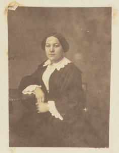 Porträt einer Frau von Jakob Höflinger