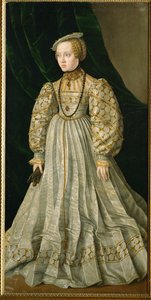 Erzherzogin Anna, Tochter von König Ferdinand und seiner Frau Anna von Ungarn, verheiratet mit Albrecht von Bayern
