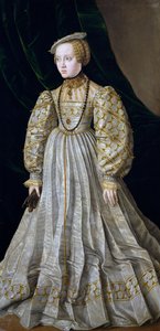 Porträt von Anna von Österreich (Öl auf Leinwand)