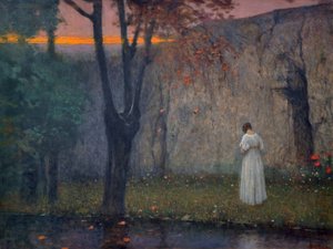 Herbstmorgen von Jakub Schikaneder