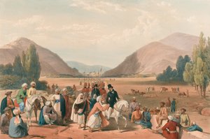 Eingang nach Kabul von Killa-Kazee, ca. 1840