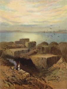 Ruinen von Babylon und hängende Gärten von James (after) Clark