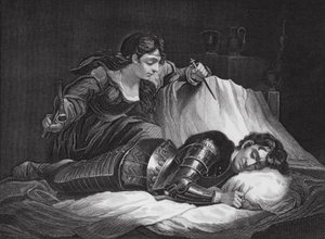 Jael und Sisera, Richter, Kap. 4, V. 17, 22