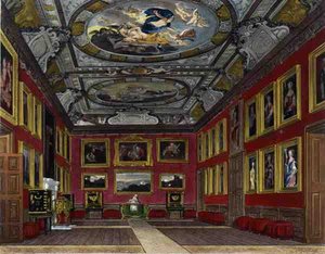 Königliches Staatsbettzimmer, Windsor Castle, aus 