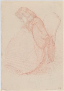 Eine zweiseitige Zeichnung von Fumette und tanzenden Clowns von James Abbott McNeill Whistler