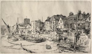 Adam und Eva Taverne, Old Chelsea von James Abbott McNeill Whistler