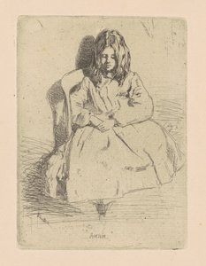 Annie, sitzend von James Abbott McNeill Whistler