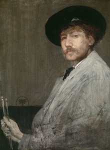 Arrangement in Grau: Porträt des Malers von James Abbott McNeill Whistler