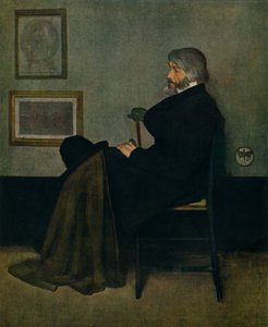 Anordnung in Grau und Schwarz, Nr. 2: Thomas Carlyle, um 1872