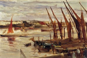 Battersea Reach, ca. 1863
