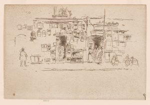 Vogelkäfige, Chelsea, ca. 1886-88 von James Abbott McNeill Whistler