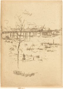 Charing Cross Eisenbahnbrücke, ca. 1887