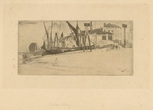 Chelsea Wharf, 1863