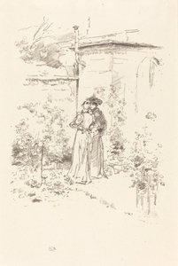 Vertrauen im Garten, 1894 von James Abbott McNeill Whistler