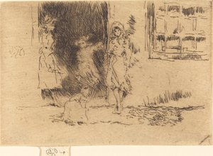 Cottage-Tür, ca. 1884-1886