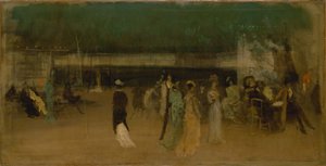 Cremorne Gardens, Nr. 2, ca. 1870-80 von James Abbott McNeill Whistler
