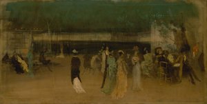 Cremorne Gardens, Nr. 2, ca. 1870-80 von James Abbott McNeill Whistler