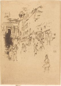 Cutler Street, Hounsditch, 1887 von James Abbott McNeill Whistler