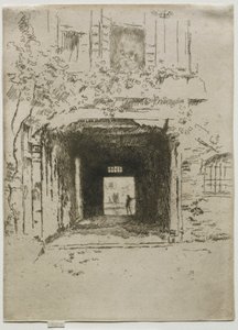 Türöffnung und Weinrebe, 1886 von James Abbott McNeill Whistler