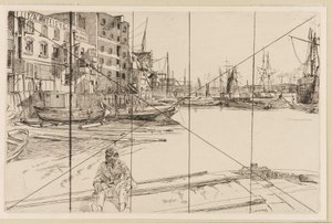 Eagle Wharf Tyzac Whiteley und Co. von James Abbott McNeill Whistler