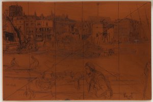 Schwarzer Löwenkai, 1859 von James Abbott McNeill Whistler
