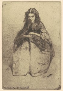 Fumette, 1858 von James Abbott McNeill Whistler