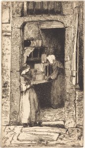 Die Senfhändlerin, 1858 von James Abbott McNeill Whistler