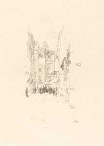 Little Court, Cloth Fair, 1887 von James Abbott McNeill Whistler