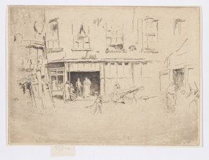 Little Court, ca. 1880-81 von James Abbott McNeill Whistler