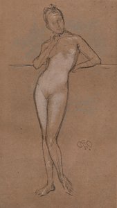 Kleiner Akt, um 1888 von James Abbott McNeill Whistler