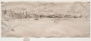 Langes Venedig von James Abbott McNeill Whistler
