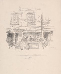 Maunders Fischladen, Chelsea, 1890