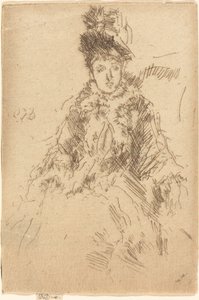 Miss Lenoir, ca. 1887 von James Abbott McNeill Whistler